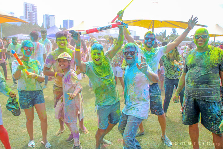 Gold Coast Colour Festival HOLI, Broadwater Parklands