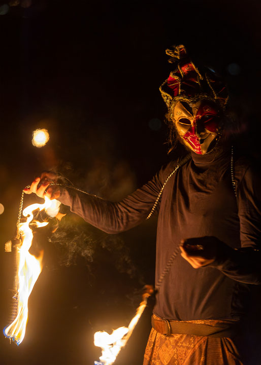 Sam Barratt, West End Fire Festival, Brisbane