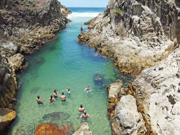 Swimming in North Gorge