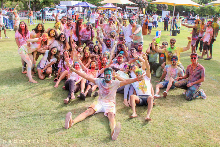 Bronwen, Gold Coast Colour Festival HOLI, Broadwater Parklands