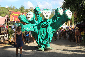 Festival monsters