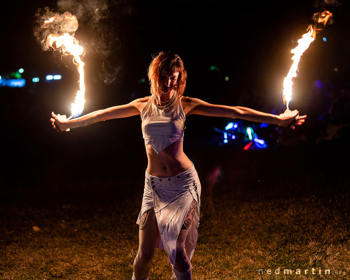 Jaelith Amber Fey, West End Fire Festival, Brisbane