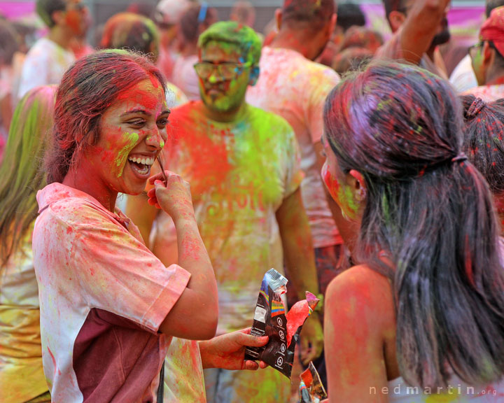 Brisbane Holi - Festival of Colours, Rocks Riverside Park, Seventeen Mile Rocks