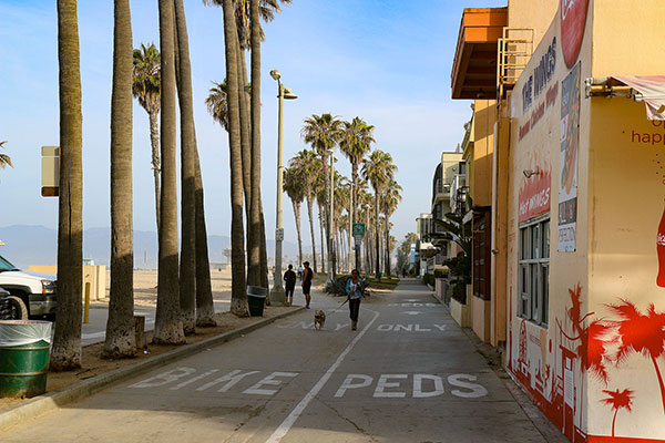 Venice Beach in the morning