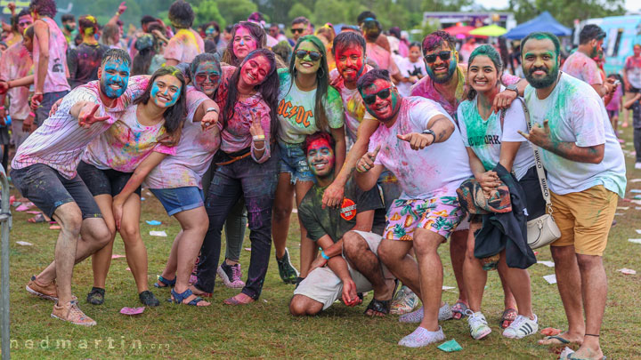 Gold Coast Holi, Gainsborough Parklands, Pimpama