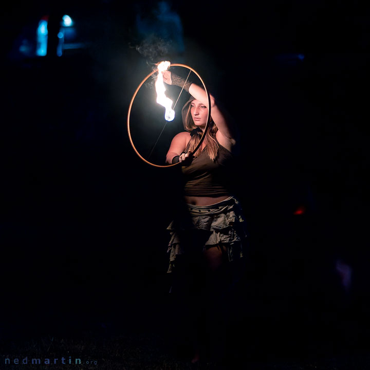 Cherry Rose, West End Fire Festival, Brisbane