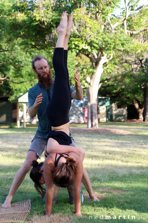 Acro at New Farm Park