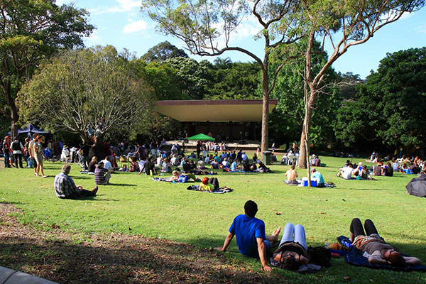 Brisbane Grass Roots Music Festival, Mount Coot-Tha Botanic Gardens