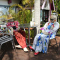 Scarecrows at Tamborine Mountain Scarecrow Festival