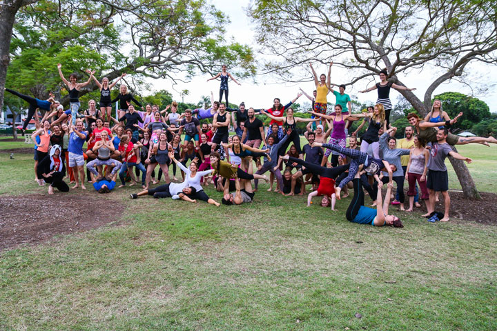 The Great Acro Exchange at New Farm Park