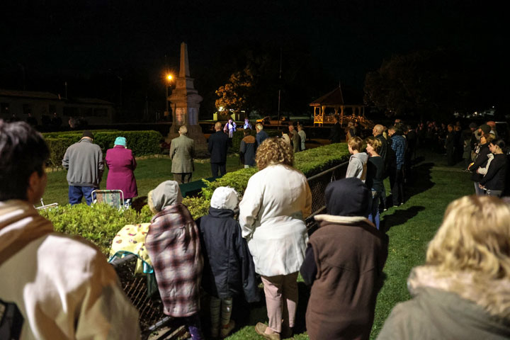 ANZAC Day Dawn Ceremony, Toogoolawah, Brisbane Valley Rail Trail