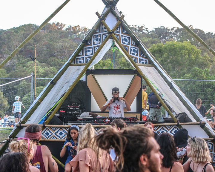 420 Sound at Bamboo Bass, Island Vibe Festival 2019, Stradbroke Island