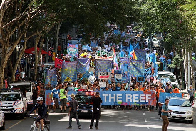 Rally for the Reef, Brisbane