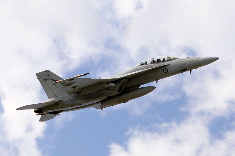 Superhornets at Riverfire