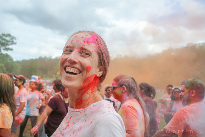 Bronwen, Brisbane Holi - Festival of Colours, Rocks Riverside Park, Seventeen Mile Rocks