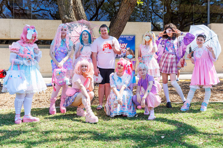 The Brisbane Harajuku Fashion Walk 2022, South Bank, Brisbane