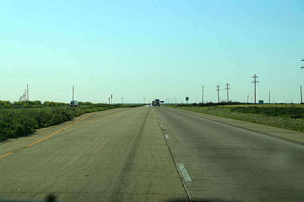 A Texan highway