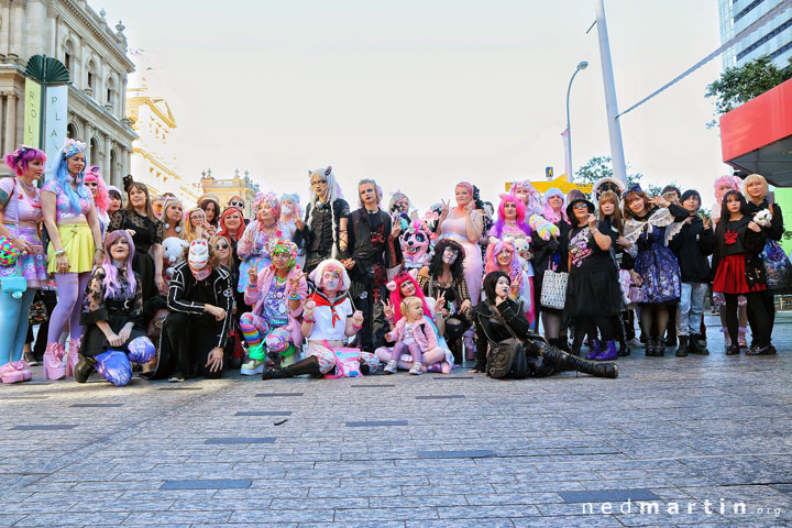 The Brisbane Harajuku Fashion Walk 2017, Queen Street Mall