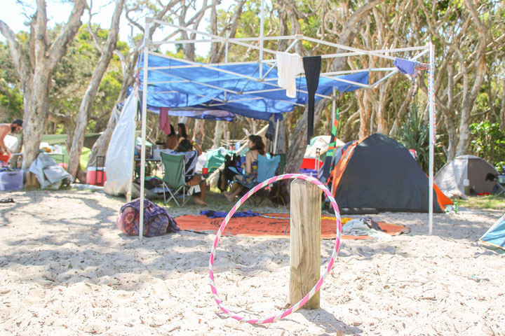 Adder Rock Camping, Island Vibe Festival 2018, Stradbroke Island