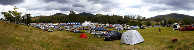 The festival site