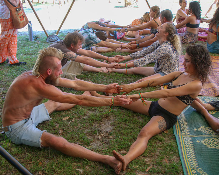 Workshop- Zenthai Partner Yoga, Island Vibe Festival 2018, Stradbroke Island
