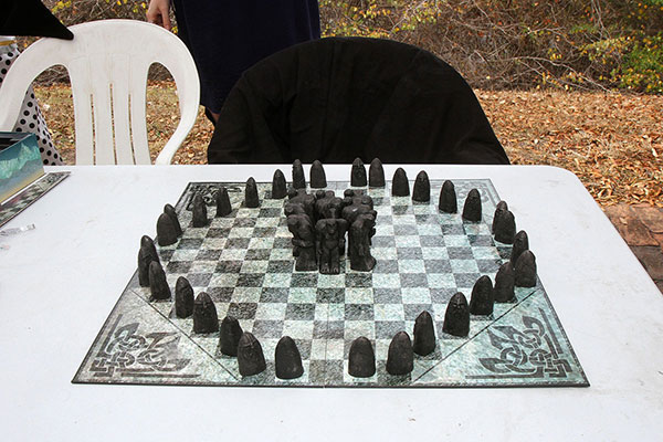 A game which appears similar to chess