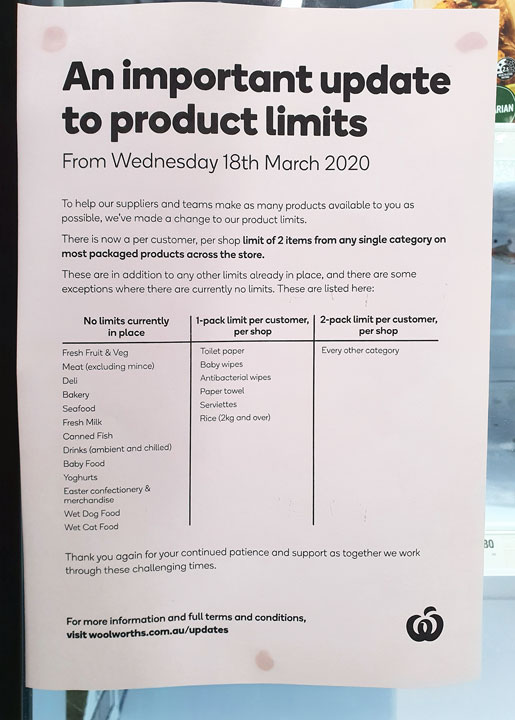 More product limits
