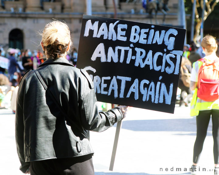 Make being anti-racist great again