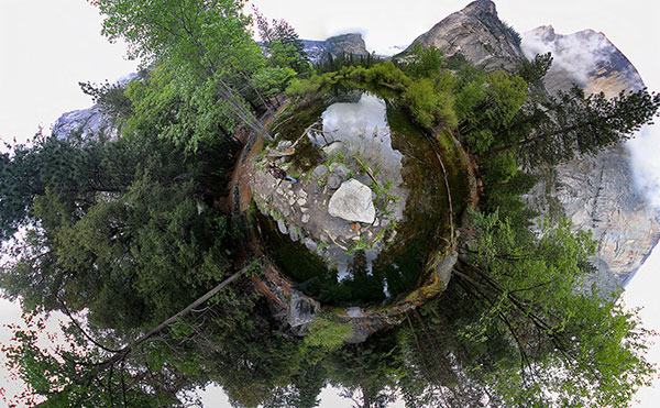 Bronwen at Mirror Lake, Yosemite