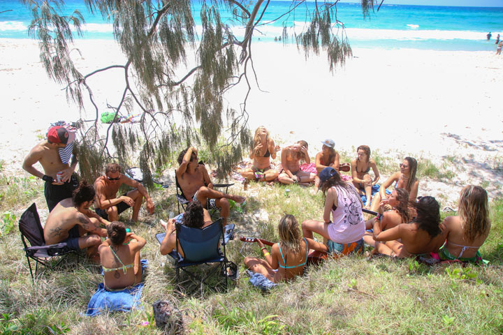 The Beach, Island Vibe Festival 2018, Stradbroke Island