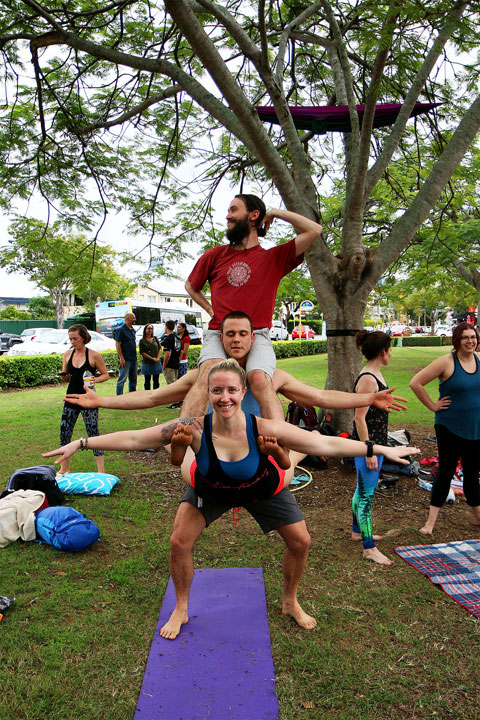 The Great Acro Exchange at New Farm Park