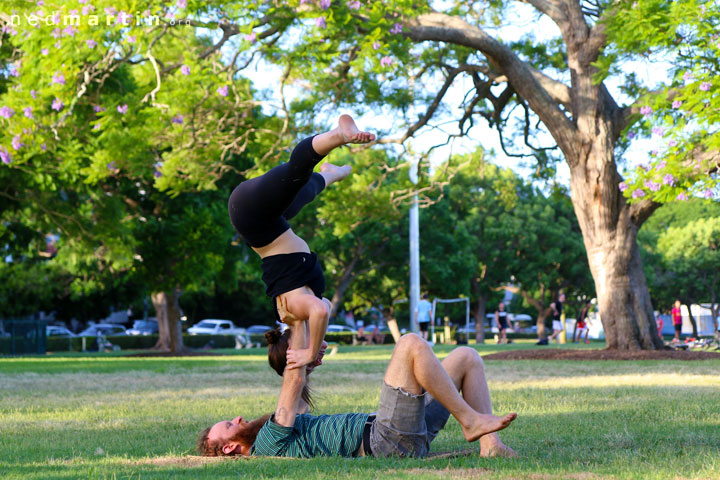 Acro at New Farm Park