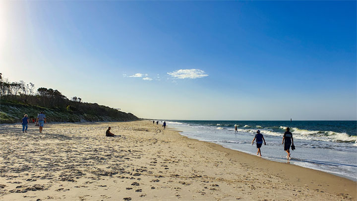 Woorim beach, Bribie Island