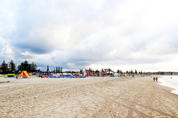 The championships on the beach