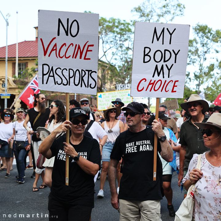 Freedom Rally, Brisbane