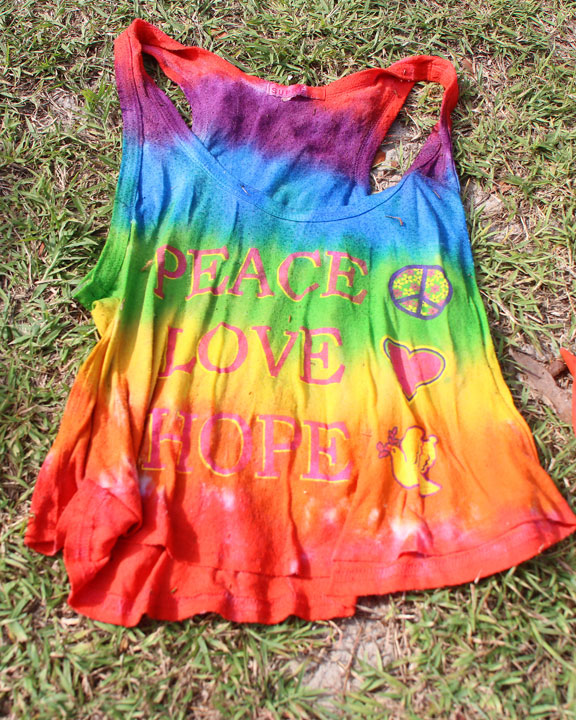 Kids Space – Tie Dye Magic, Island Vibe Festival 2018, Stradbroke Island