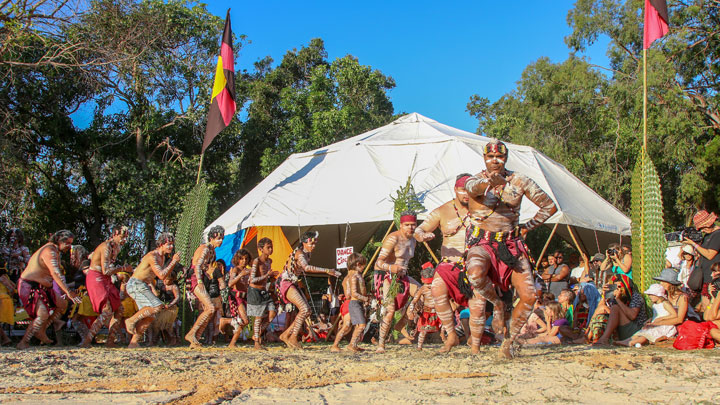 Welcome Ceremony, Island Vibe Festival 2018, Stradbroke Island