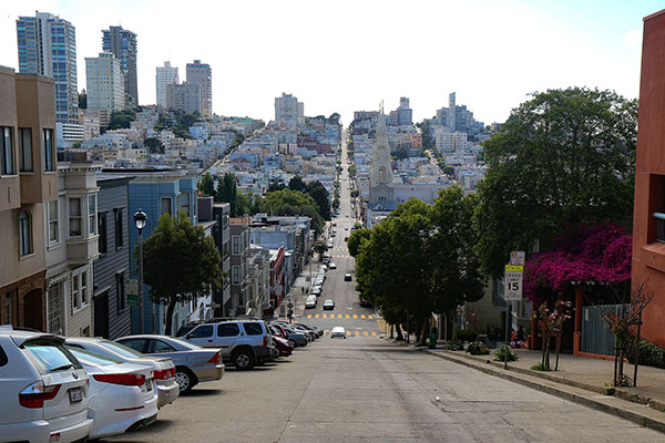 Yet another steep street