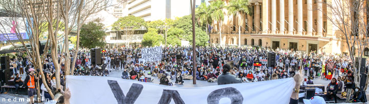 Stop Black Deaths in Custody Protest, Brisbane