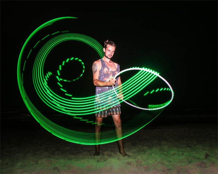 Burleigh Bongos and Fire Twirling