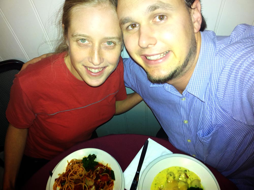 Ned & Bronwen at Kookaburra Café