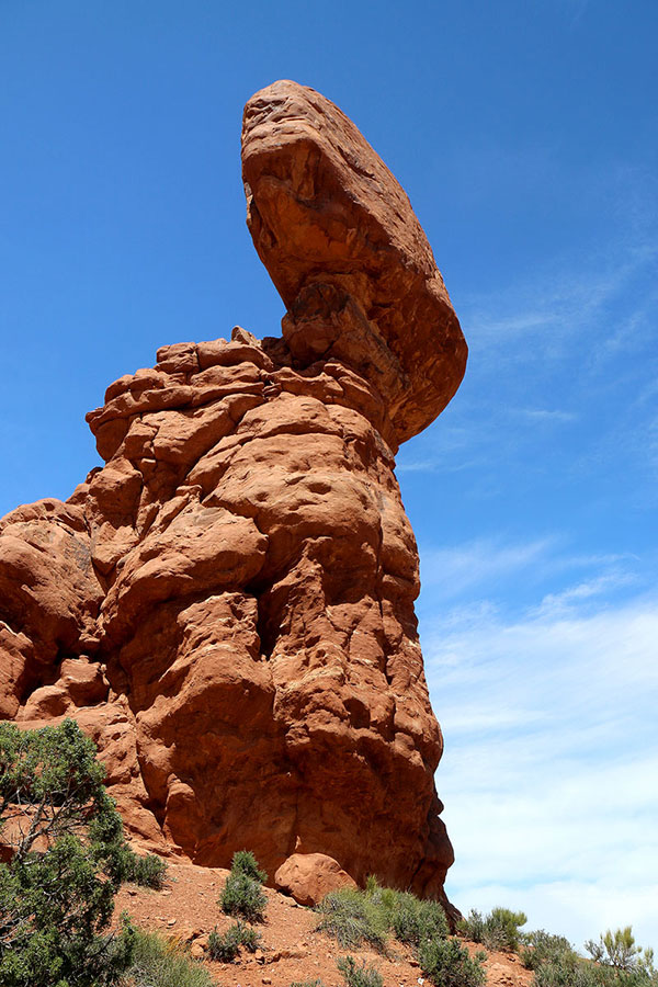 Hundreds of tonnes of balancing rock