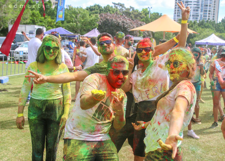 Gold Coast Colour Festival HOLI, Broadwater Parklands