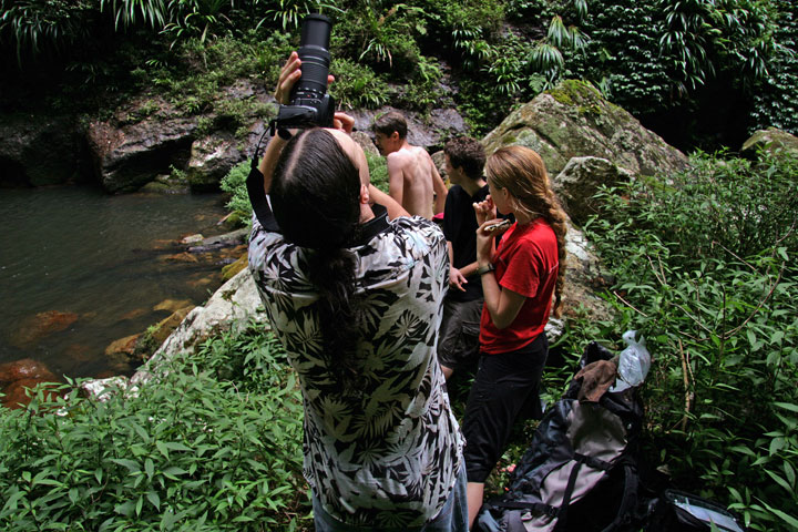 Ned, Clint, Eddie, Bronwen, Coomera Gorge