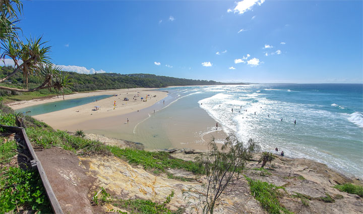 Cylinder Beach, Stradbroke Island