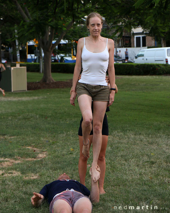 Bronwen, Acro at New Farm Park