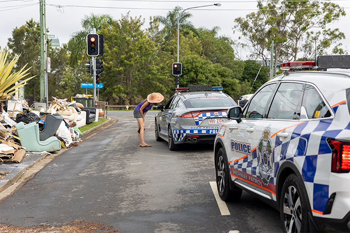 Bronwen, Flood damage, Torwood St, Auchenflower