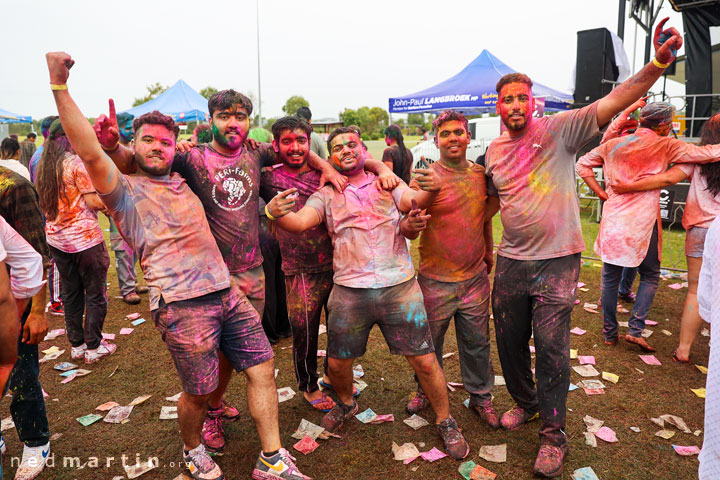 Gold Coast Holi, Gainsborough Parklands, Pimpama