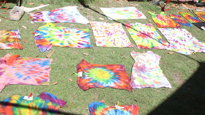 Kids Space – Tie Dye Magic, Island Vibe Festival 2018, Stradbroke Island