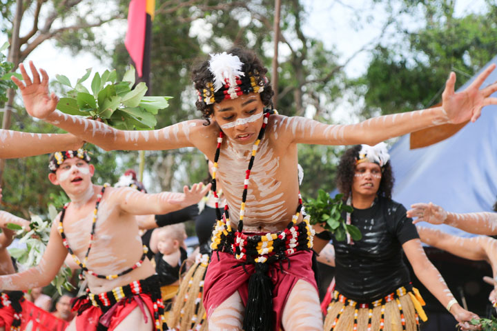 Welcome Ceremony, Ceremony Circle, Island Vibe Festival 2017, Stradbroke Island